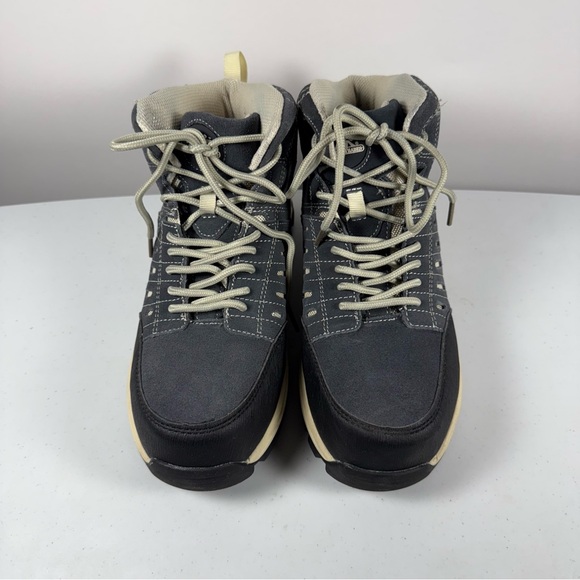 Moxie Trades Women's Jane Hi Composite Toe Hiker Work Boots in Navy Size 9 - Picture 5 of 13